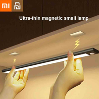 Xiaomi Youpin Lighting Lamp Magnetic LED Cabinet Light USB Type-C Rechargeable Motion Sensor Kitchen Wardrobe Home Ultra Thin Mi