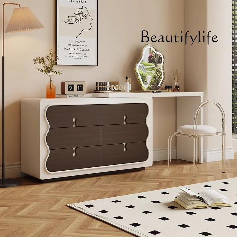 

Modern Cabinet Vanity Table Drawers White Bedroom Makeup Desk Study Dressing Table Cosmetics Large Vestidores Trendy Furniture