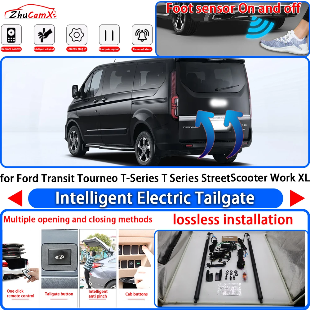 for Ford Transit Tourneo T-Series T Series StreetScooter Work XL Power Liftgate Electric Suction Tailgate Tail Gate Lift Strut