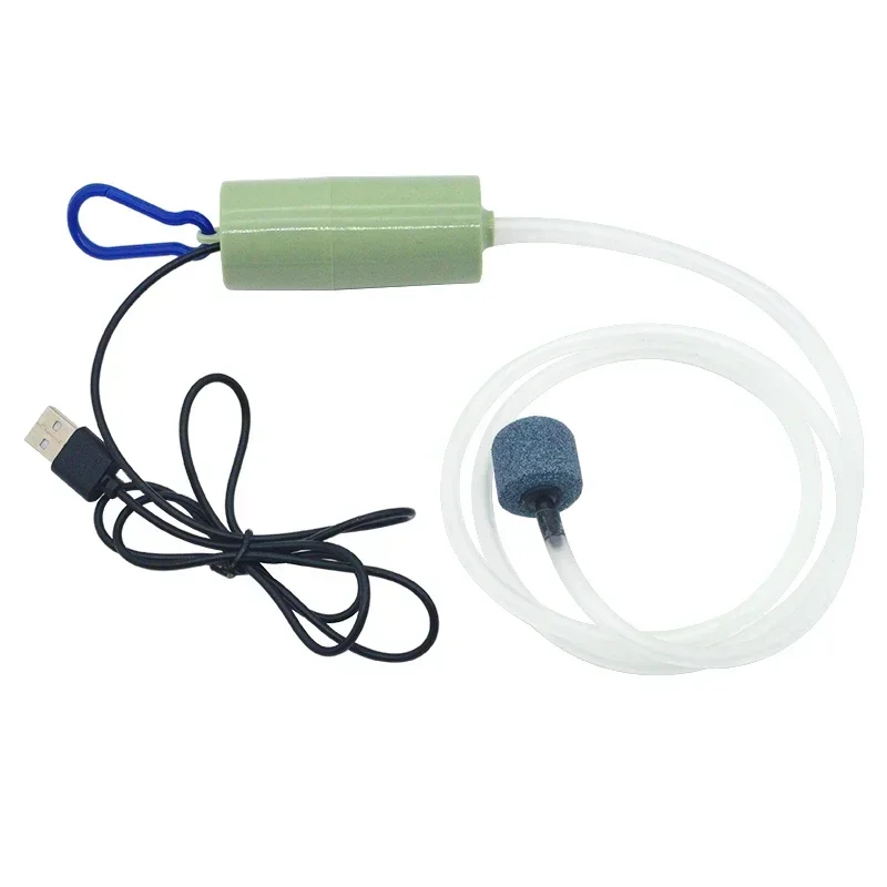 Aquarium Oxygen Air Pump Fish Tank USB Silent Air Compressor Aerator Portable Mini Small Oxygenator Aquarium Accessories 5v 1W