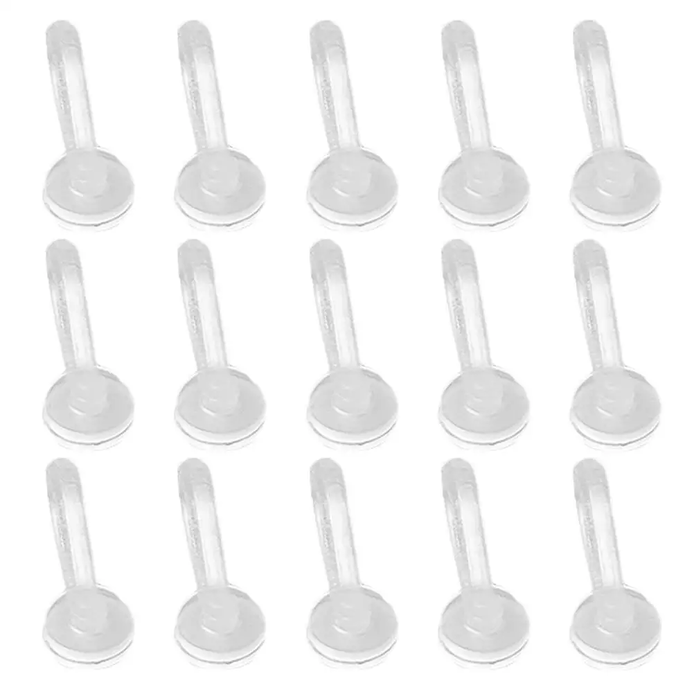 

150 Pcs Tag Buckle Clear Hanging Holder Holders for Shelf Translucent Clip Transparent