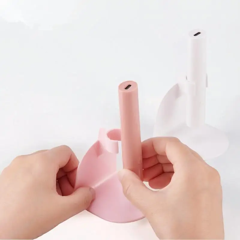 ขาตั้งโคมไฟเล็บมือถือผู้ถือ UV LED Mini เครื่องเป่า Phototherapy Bracket Salon DIY เล็บออกแบบเครื่องมือ