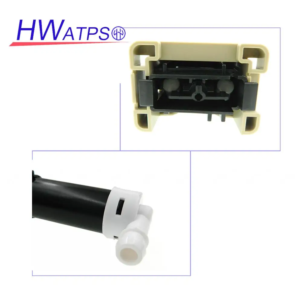 HWATPS New Front Left & Right Headlight Washer Spray Nozzle Jet For Mazda CX-7 CX7 2009-2012 EH66-51-82YA LH EH66-51-82XA RH