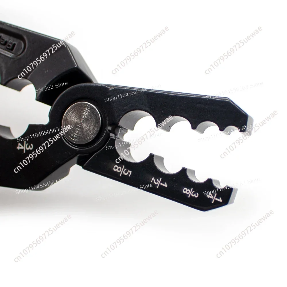 

Tube Rounder Flat Tube Repairer Pliers Refrigeration Tool Pliers Diameter 1/4" 3/8" 1/2" 5/8" 3/4" 7/8"for CT-301 Manual Copper