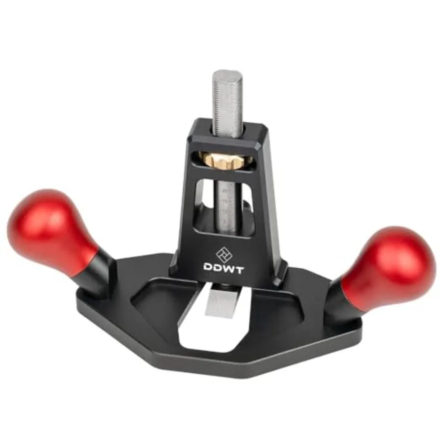 

Router Plane Handheld Woodworking Tool Quick Adjust Depth with Depth Stop for Tuning Joinery Cutting Dados Grooves Mortise