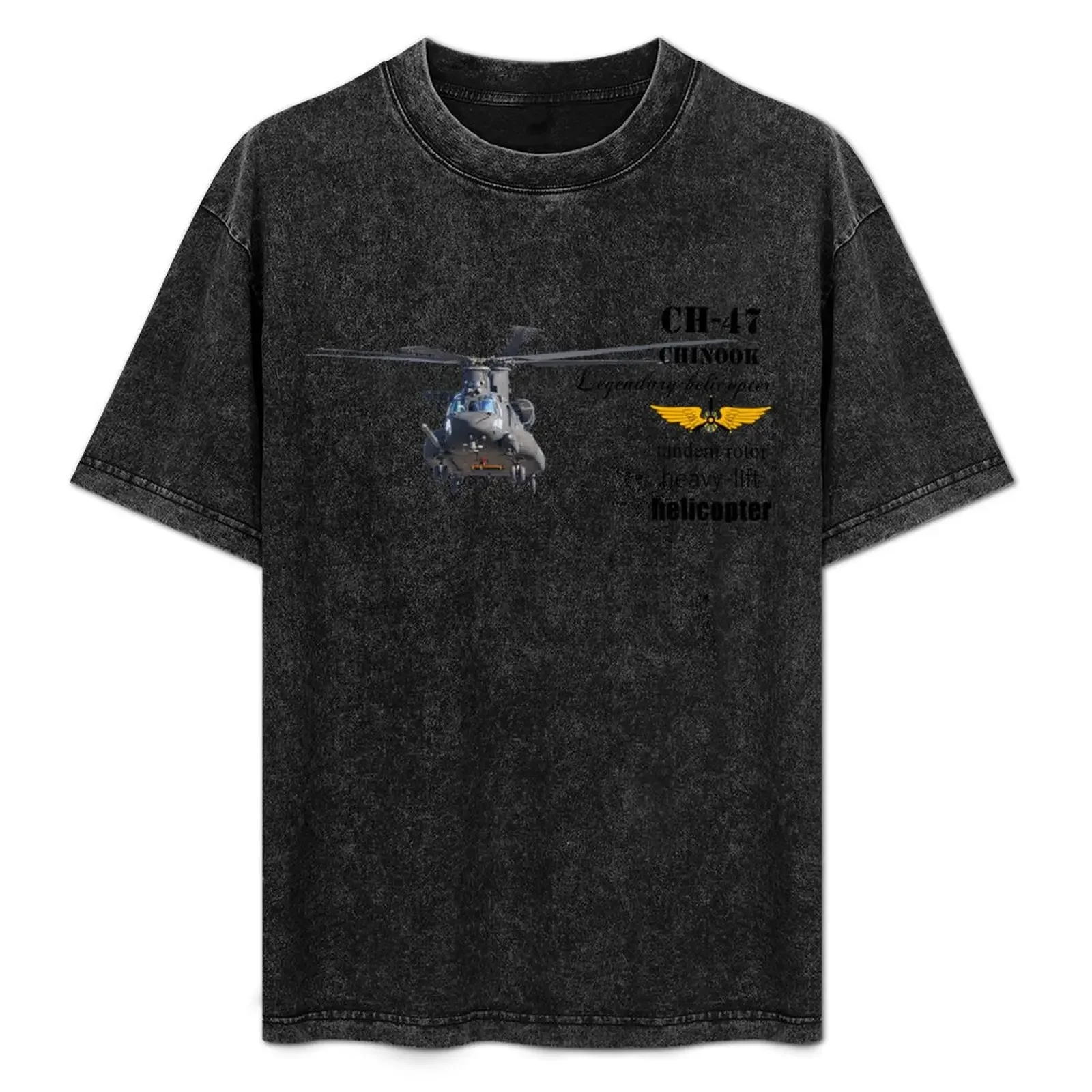 

CH-47 Chinook T-Shirt custom shirt aesthetic clothes anime tshirt Short sleeve tee men