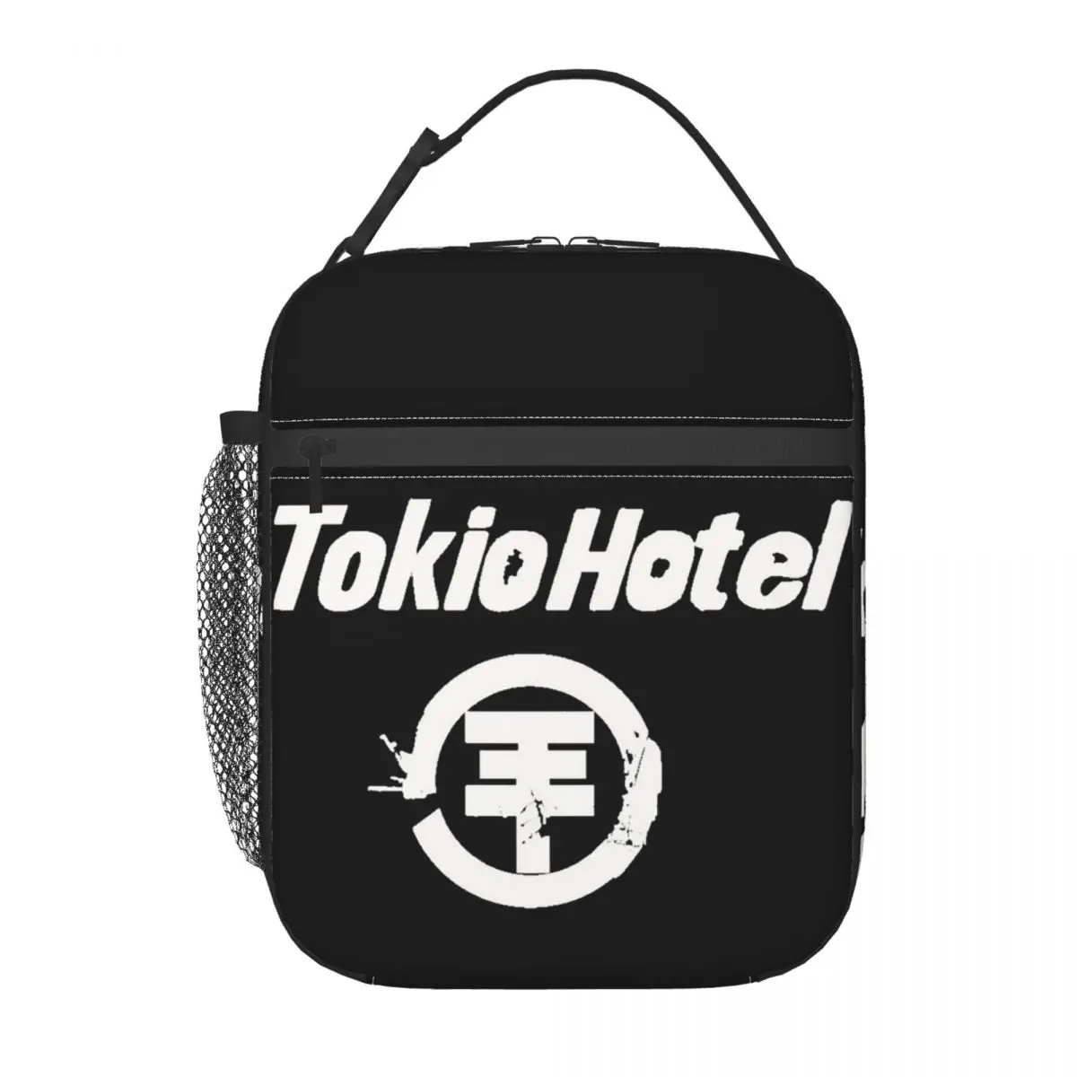 Tokio Hotel Logo Insulated Lunch Bag for Women Kids Portable Food Boxes Thermal Lunch Box Tote