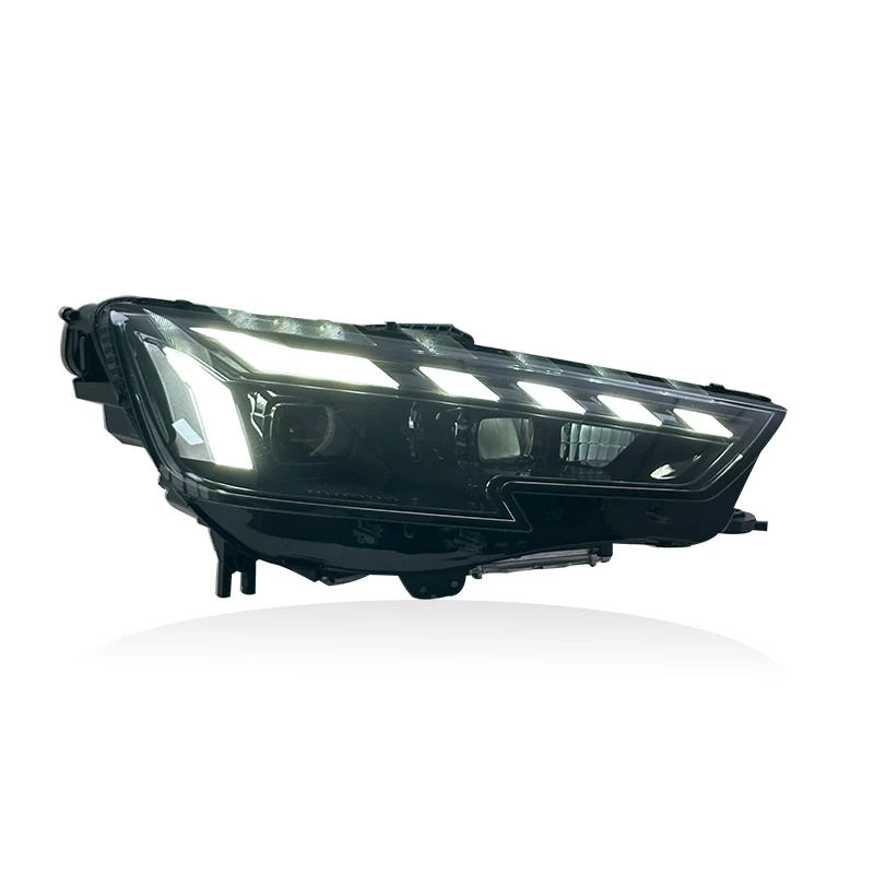 Auto Car Headlights For Audi A4 Head Lamp Upgrade To RS4 2017-2019 Car Lighting System Turn Signal LED Head Light