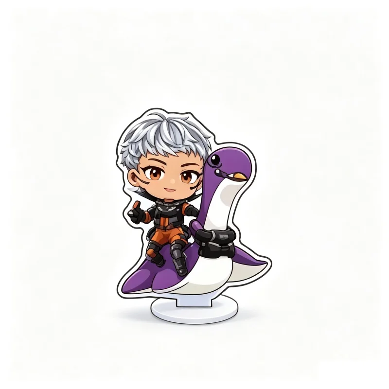 Anime Apex Legends Acrylic Stand Model Bookshelf Decoration Lovely Products High Definition Images Bookshelf Decoration Keychain