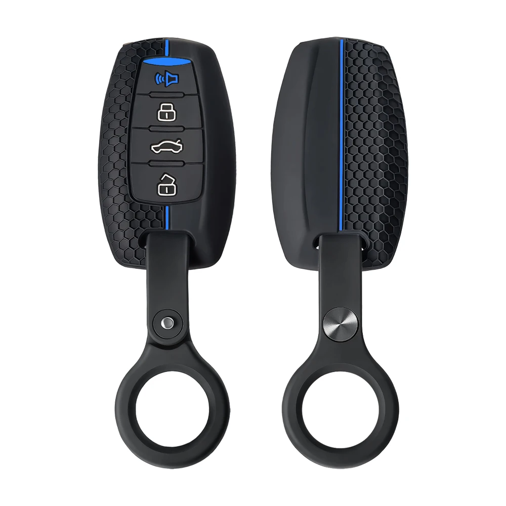 Silicone Key Case for Haval F7x H6 2023 Accessories Car Key Cover Keychain for Haval Jolion Joico Jollein F7 H6 Jolyon F7H Dargo view 3