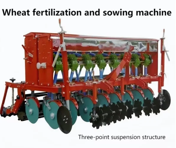 No Till Vegetable Wheat Precision Grain Seeder Planter Machine New Condition Gear Motor Core for Planting Sowing Seeds