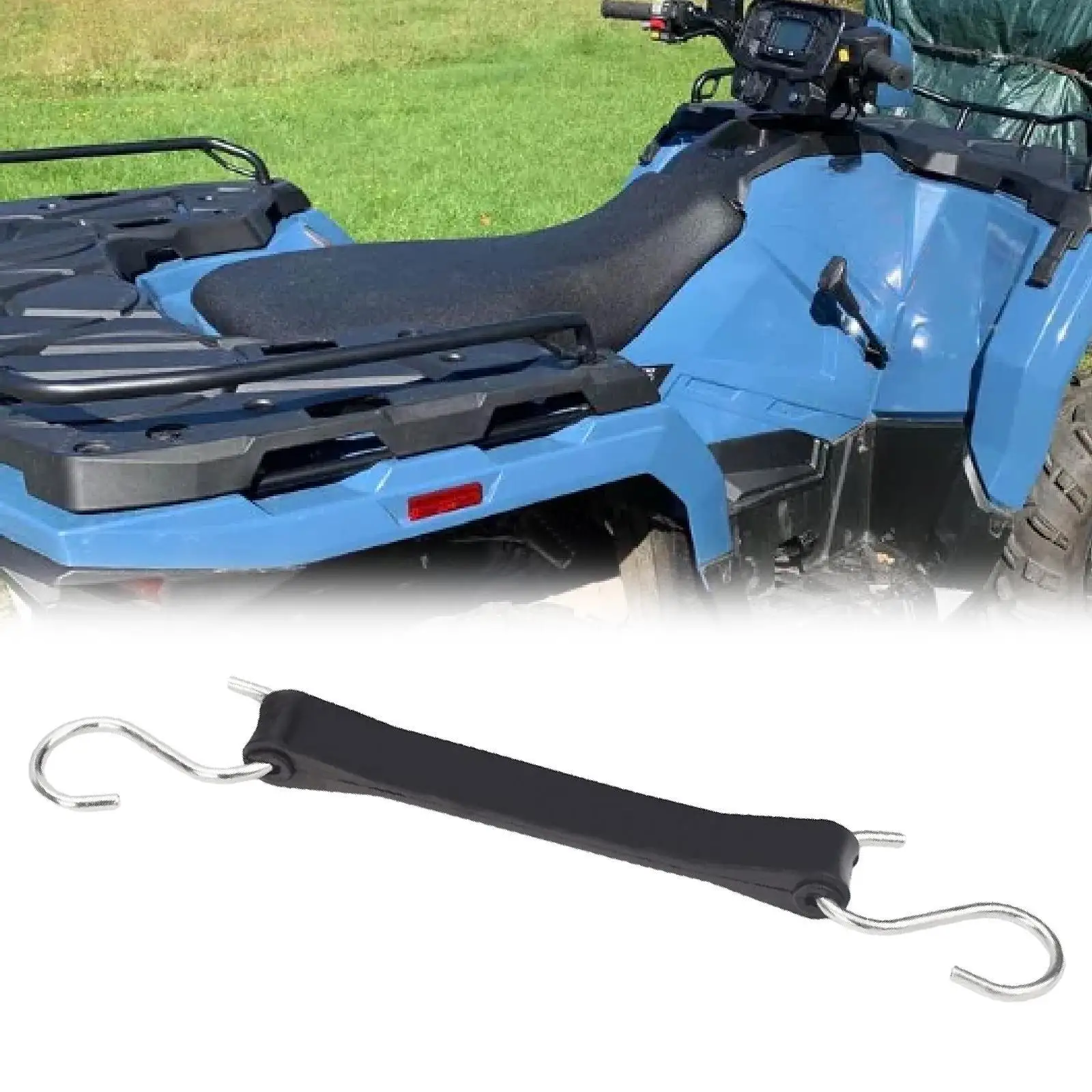 

Rubber Battery Strap with Hook Replacement Tool Versatile Spare Parts for Polaris Sportsman 570 Accessories Fitting