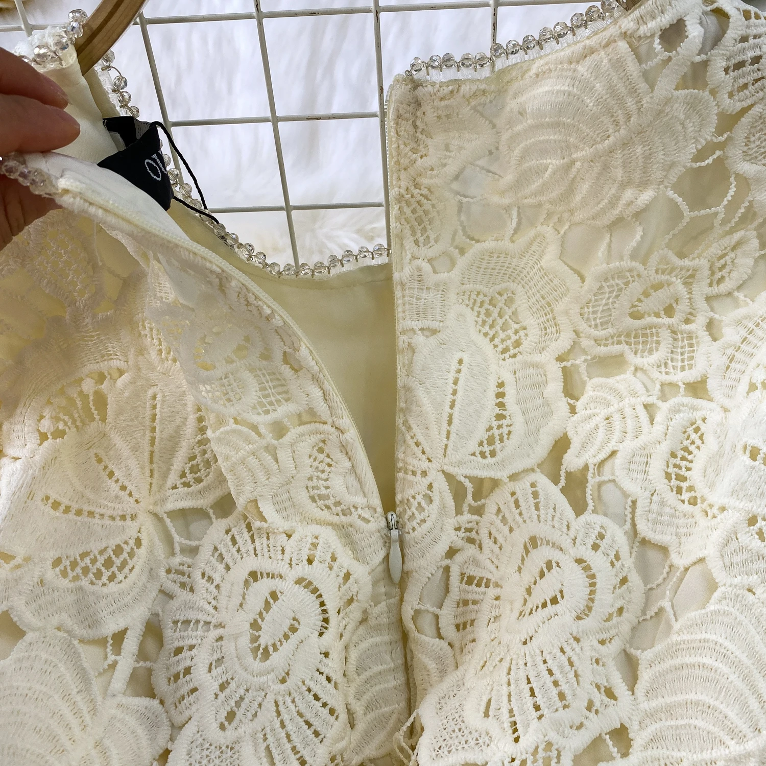 Elegante sexy manga curta renda impressão vestido fada a linha verão praia férias magro feminino vestido de festa à noite