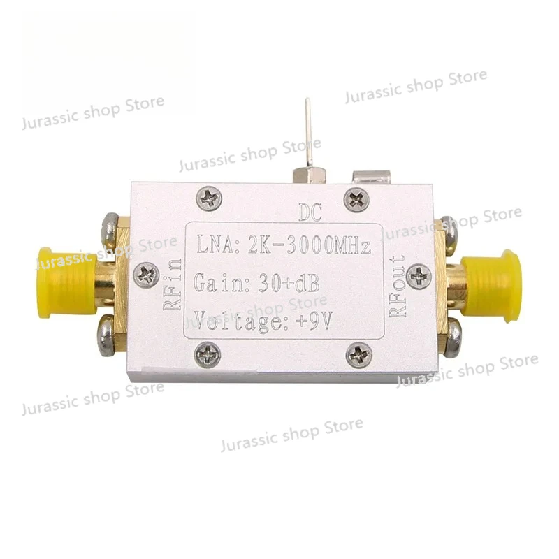 

RF Low Noise Amplifier LNA Wideband Amplifier 2K-3000MHz Gain 30+dB For Shortwave FM Broadcast