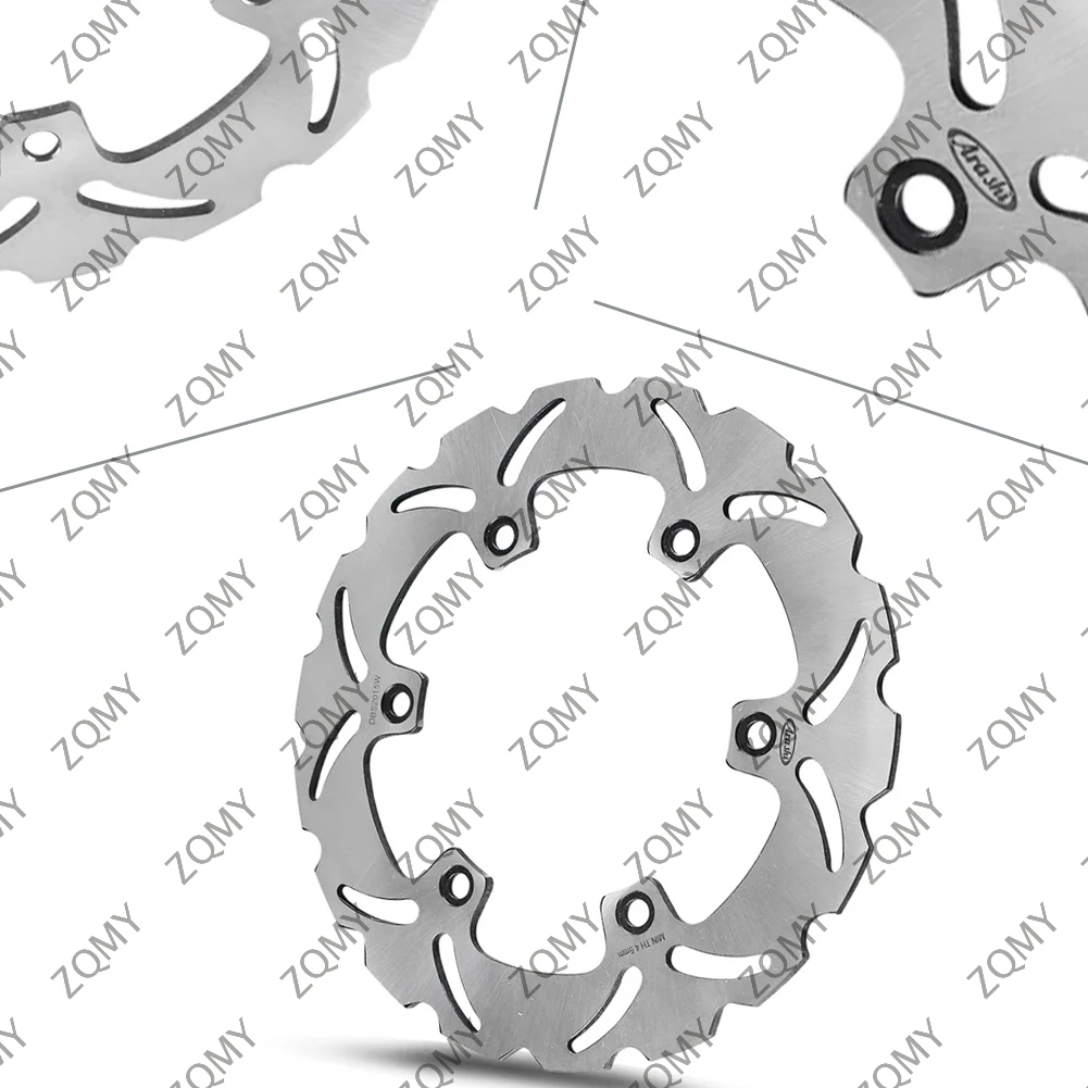 Motorcycle Rear Brake Disc Disk Rotor for For HONDA CBR125R/600F VFR400R/Z CBX/VFR750F XLV750R SILVER WING ABS 600