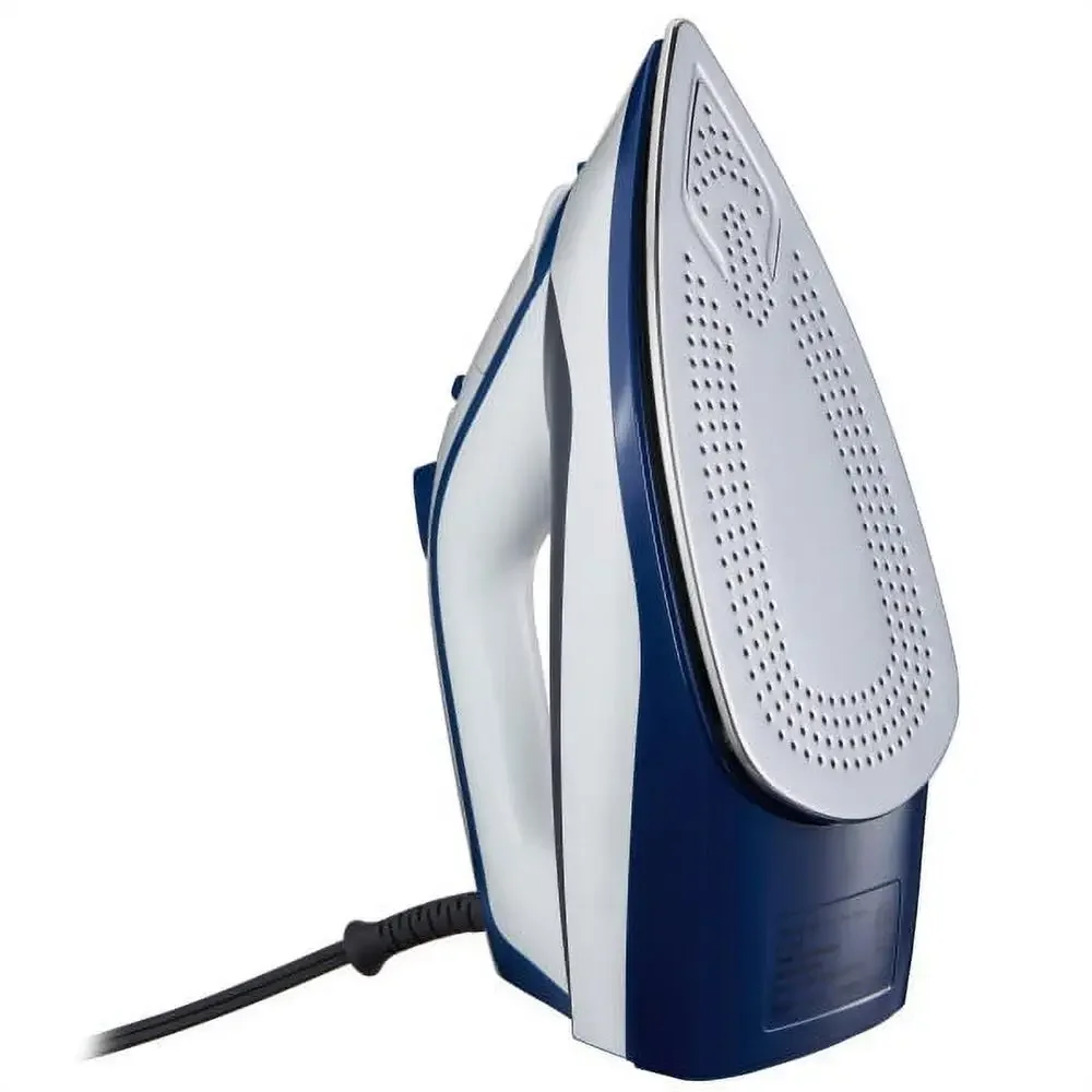 Powerful 1500W Steam Iron Stainless Steel Soleplate Auto Shutoff Anti-Drip Reliable Performance Ironing Solution with 10ft Cord