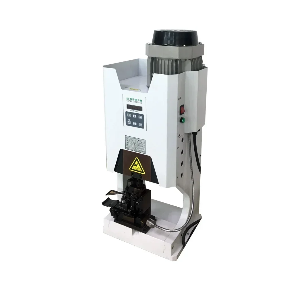 

Semi-automatic 2.0tons press capacity electric power drive wire cable mute terminal crimping pressing punching machine Hot sales