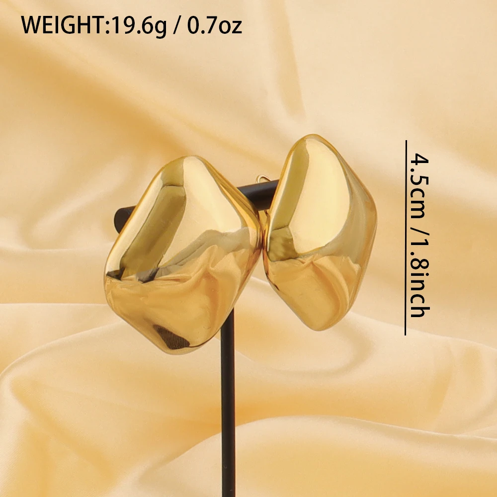 

Charms Square Stud Vintage Geometric Earrings for Women free shipping halloween Fashion Weeding Jewelry Accessories Gift