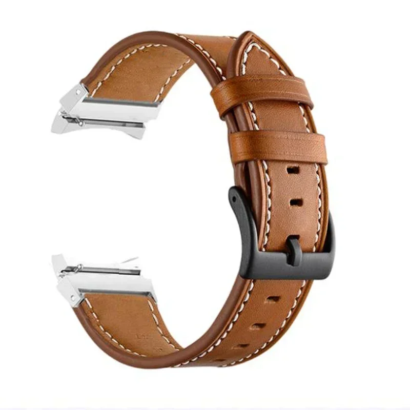 No Gaps PU Leather Band For Samsung Galaxy Watch 5/pro Classic 47 43mm Smartwatch Belt Bracelet Correa Watch 6/5/4 44 40mm Strap
