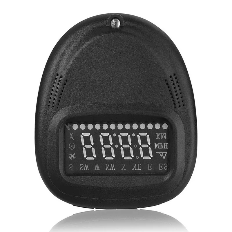 1Pcs GPS HUD Head Up Display Windshield Projector Speed Overspeed Alarm Compass Altitude FIT FOR All Vehicles