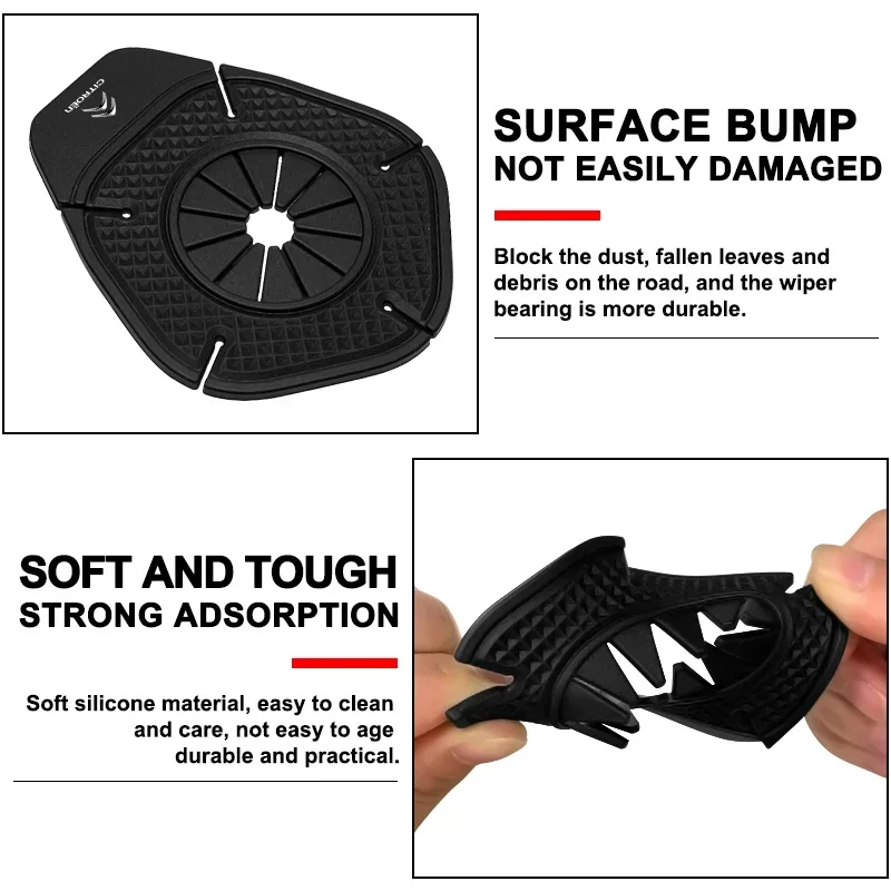 Car Windshield Wiper Protective Cover Dust Wiper Accessories for Citroen C4L DS3 LS DS6 Berlingo Xsara C2 C3 C4 C5 X7 DS4 DS5 C8 - view 5