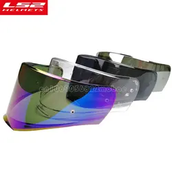 LS2 FF390 Breaker Full Face Helmet Lens Extra Helmet Visor with Anti-fog Film Holes Only for LS2 FF390 Motorcycle Helmets