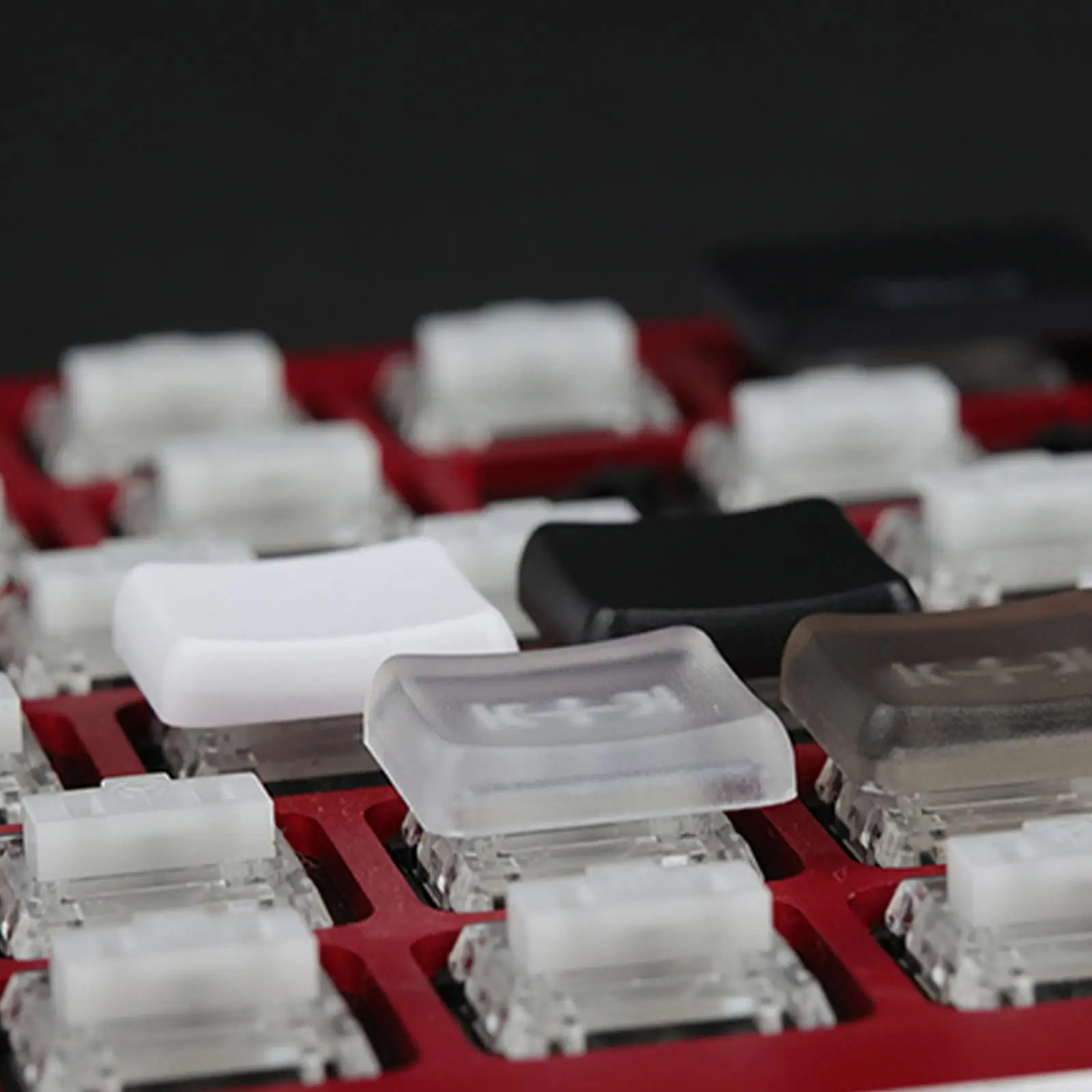 Choc Low Profile PBT Keycaps For Kailh Chocolate Switch Mechanical Keyboard Ultra Thin Black White Transparent Chocfox Keycaps