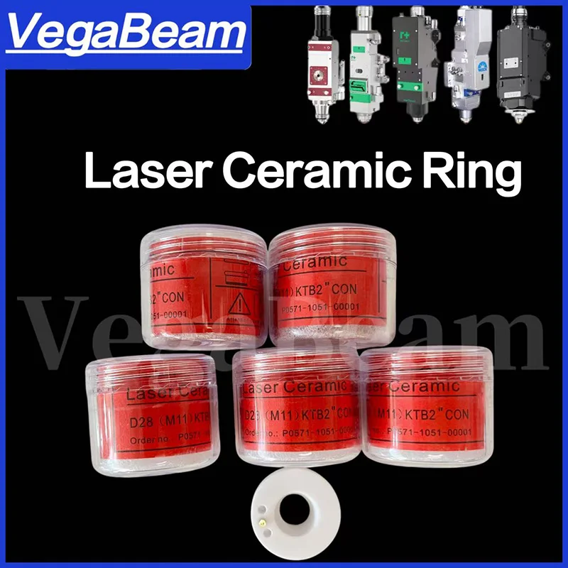 

Laser Ceramic Holder Ring 28/32mm For Precitec Raytools WSX P0571-1051 KT 120274100B BT240 BM114 BMH110 Fiber Cutting Head Parts