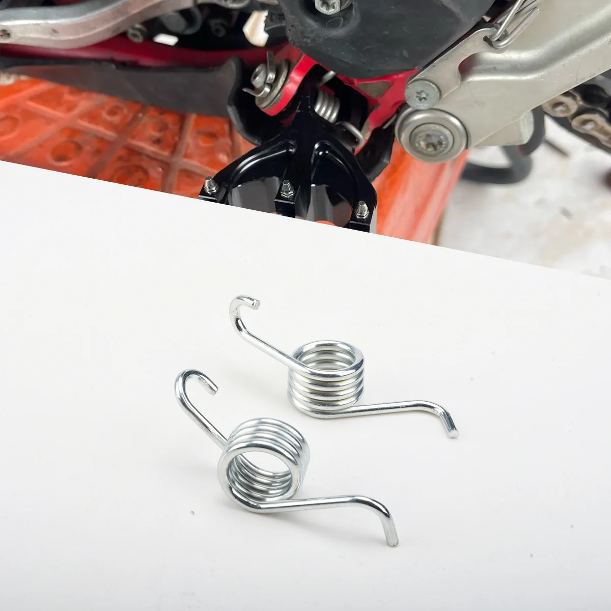 Motorcycles Accessories Footpegs Foot Pegs Footrest Spring For KTM 125 150 200 250 300 350 400 450 500 SX EXC EXCF SXF XC XCW