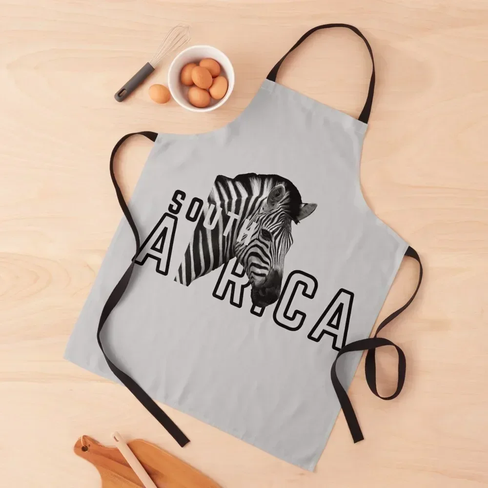 

South Africa Zebra Apron Kitchen Household Items cook wear For Men For Cooking Apron