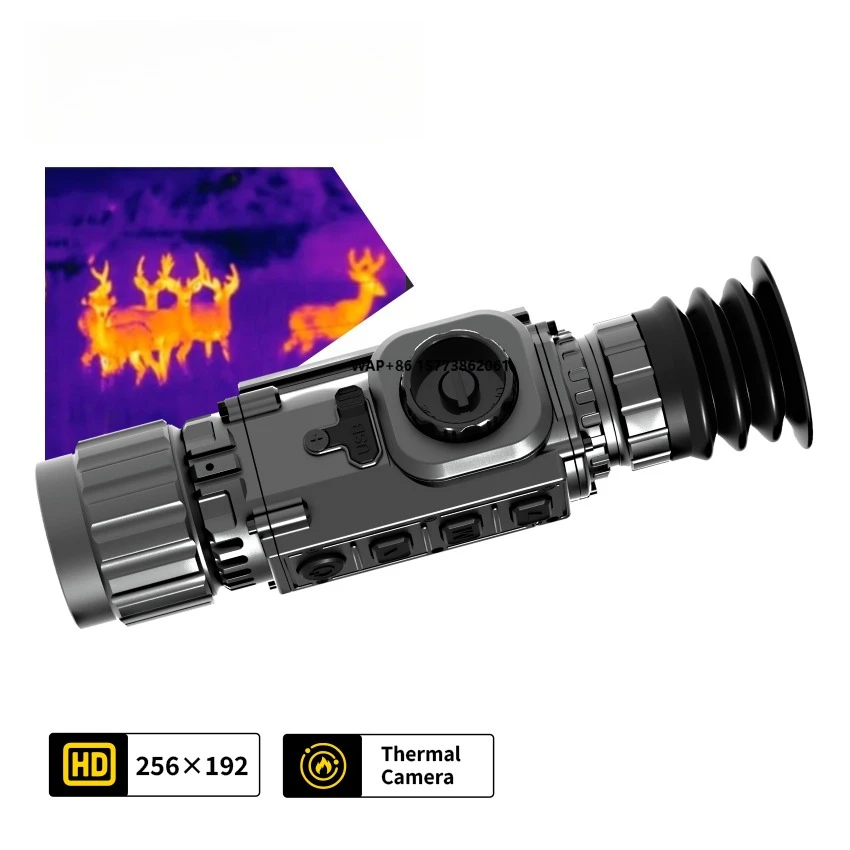 TS219 256*192 19mm Infrared Thermal Scope Night Vision Sight Thermal Imaging Scope for Hunting/Tactical Operations