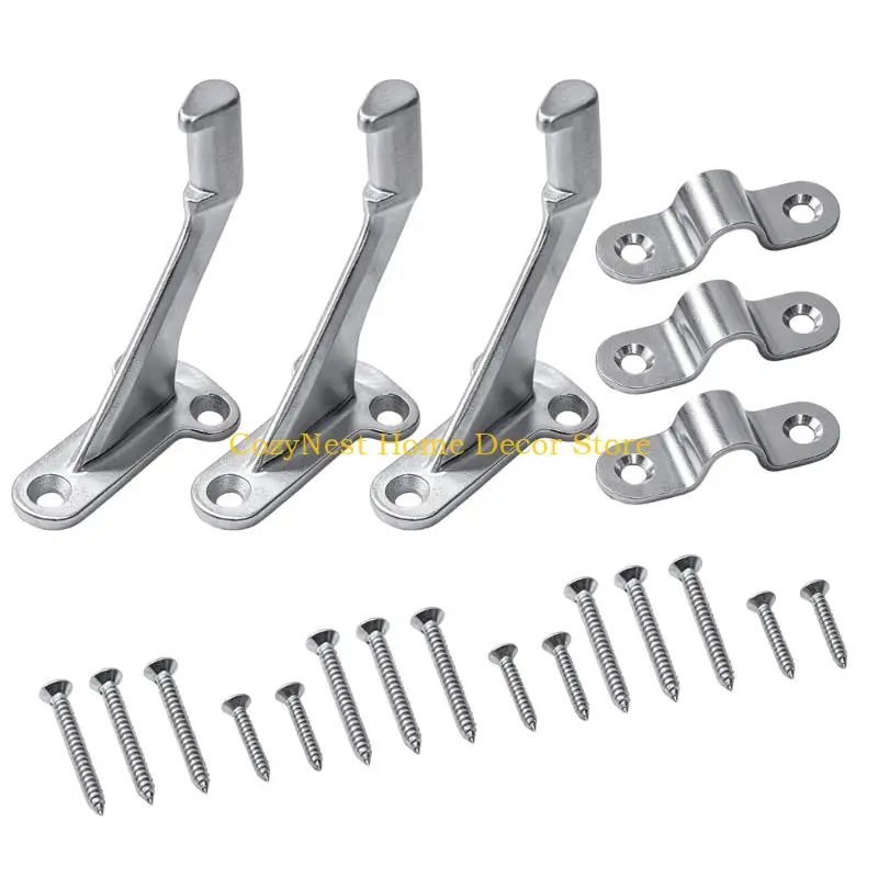 92MF 304 Steel Stair Railing Support Mount for Indoor Repair Work Hand Bracket