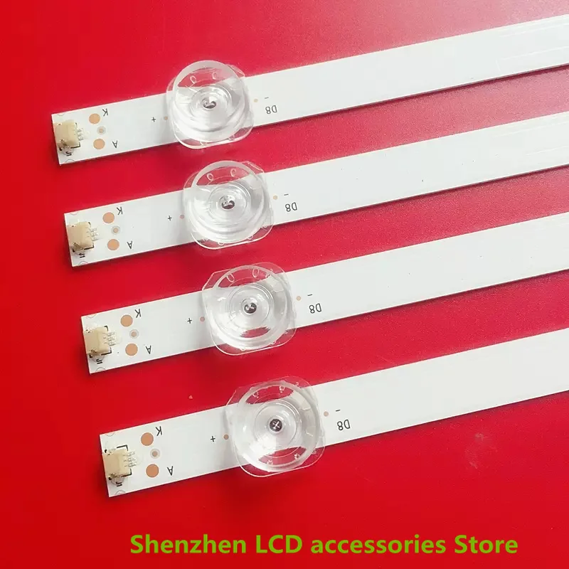 1TV=6PCS LED Strips for 43