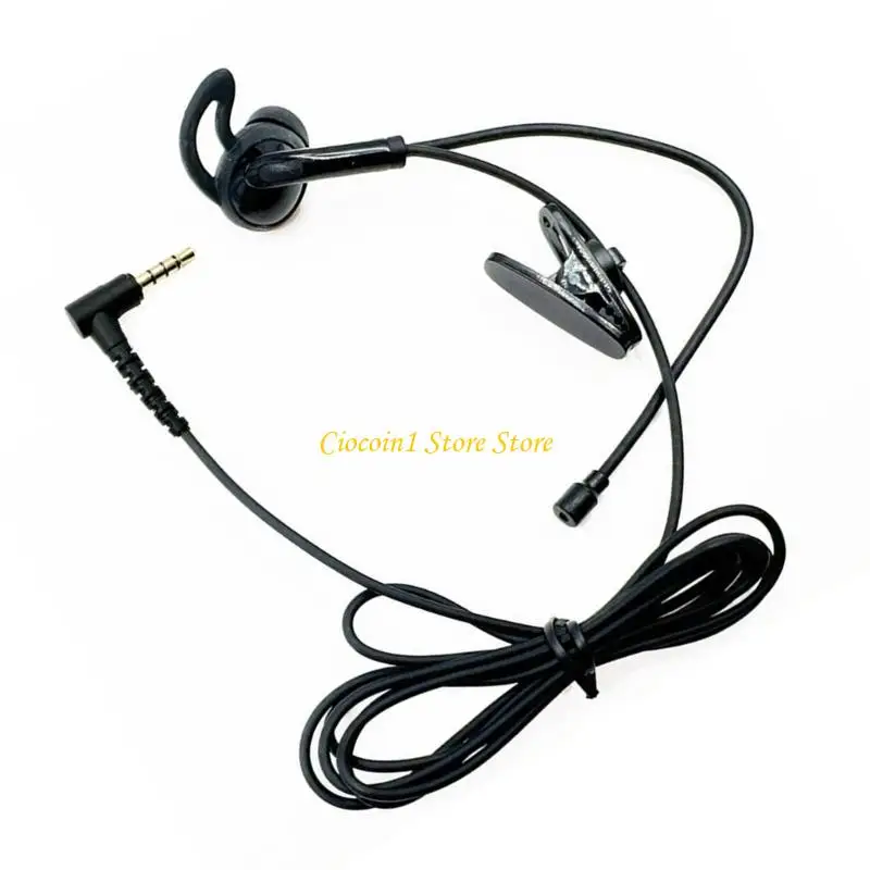 A3PC.5mm Single Side In Ear Earphone Earbud Coiled Corded Headsets for Mobile Phone