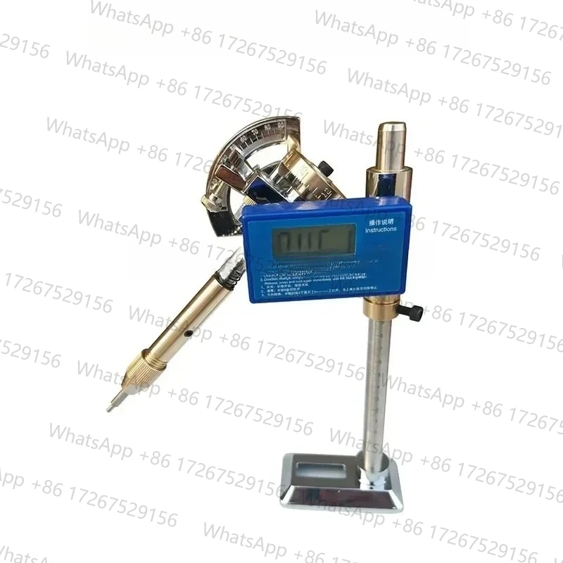 High-Precision Angle Digital Display Gemstone Grinding Machine Manipulator Gem Faceting Machine Handle 32/64/72/80/96 Index Gear