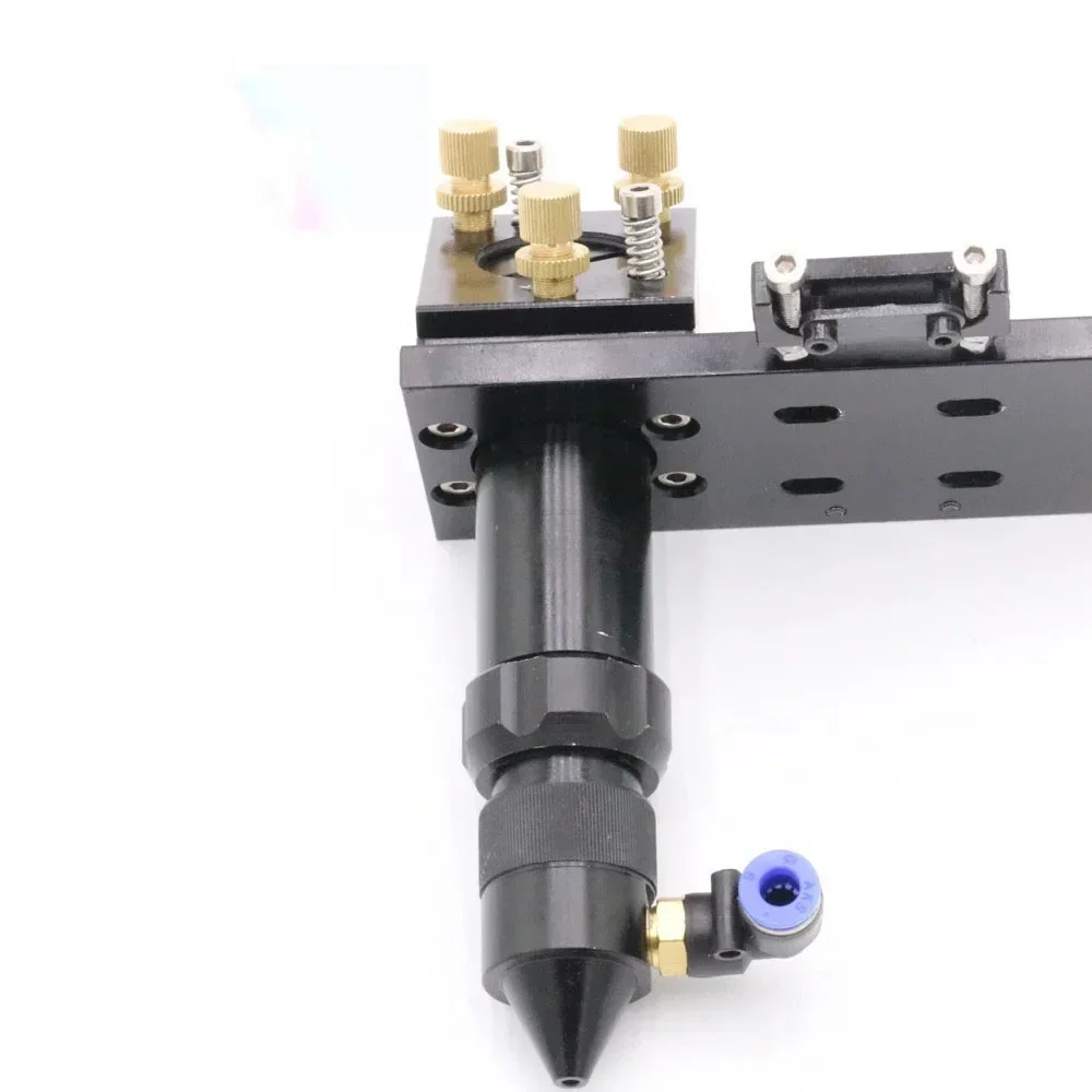 Hot Sales CO2 Laser Head For Focus Lens Dia.18 19 20 FL. 38.1 50.8 63.5 75 101.6 127mm & Mirror 25mm Mount For Laser Machine