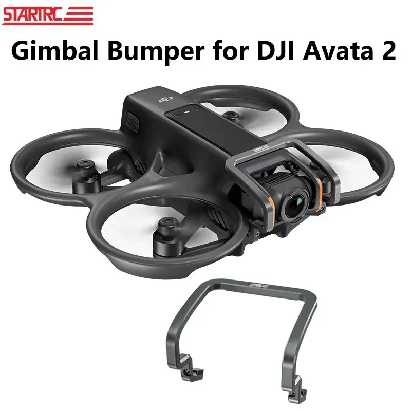 STARTRC Gimbal Bumper PTZ Camera Protective Guard for DJI Avata 2 Accessories  Anti-collision Aluminium Alloy Drone Bumper Bar