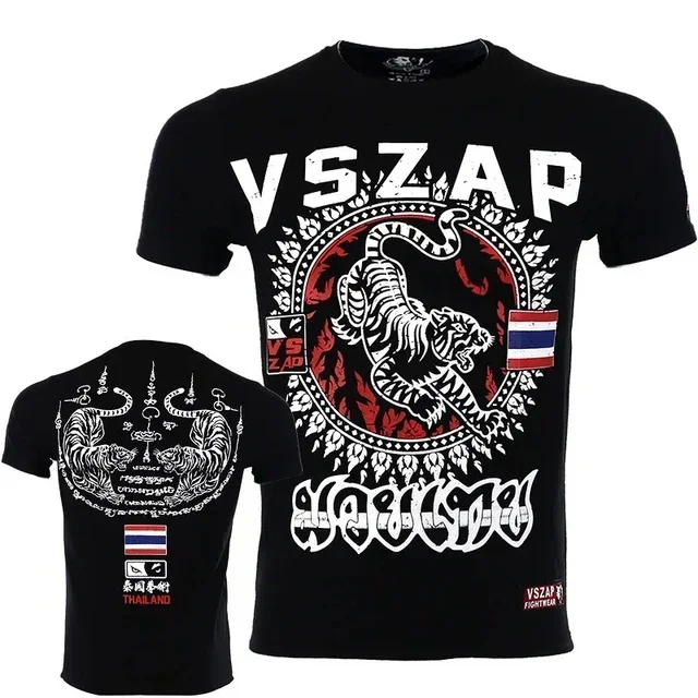 Brasilianisches Boxen, Judo, Muay Thai, Kampftraining, 3D-Druck, Sport, schnell trocknend, atmungsaktiv, Herren-T-Shirt, Familie, Kinder, kurzärmeliges Oberteil – Detail 11