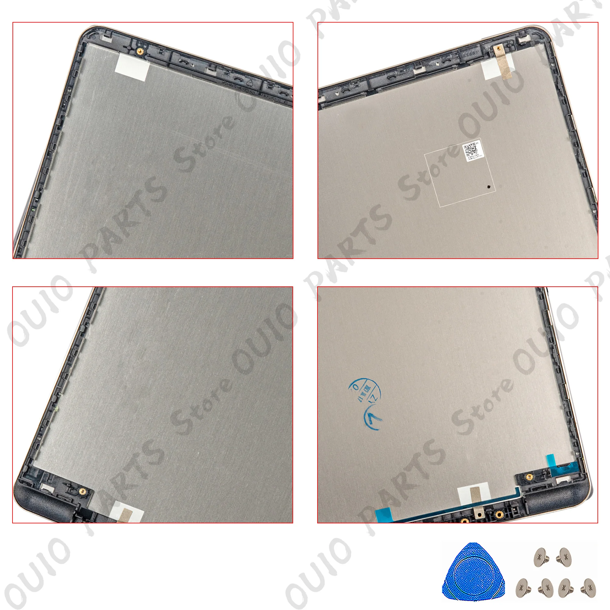 Parti Per VivoBook S510U A510 A510U X510 F510U S510 F510 s5100 LCD In Metallo Della Copertura Posteriore/Lunetta/cerniere Custodia di Riparazione