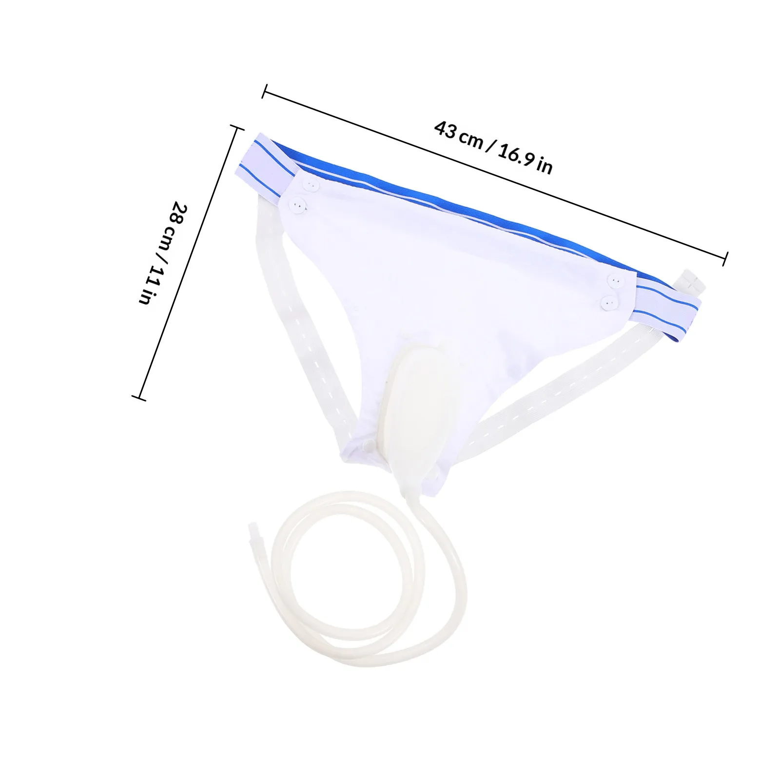 Urine Collector Bag Made of High Quality PP Material Portable Nursing Urine Drainage Bag for Older Women Patient Urinary