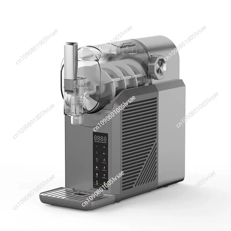 

Льдодробилка, машина для слякоти, замороженный напиток, молочный коктейль, лед, 40 минут, бытовая коммерческая машина для слякоти для дома, 200 Вт