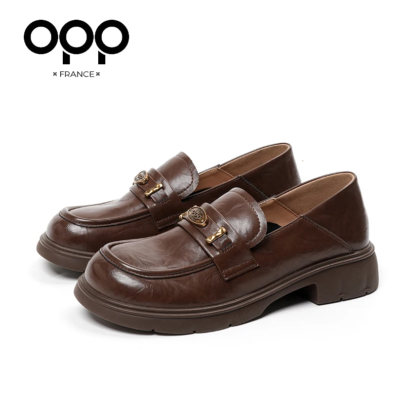OPP spring Women loafers shoes Fashion Comfortable slip on Shoes Luxury Design Mary Janes Shoes
