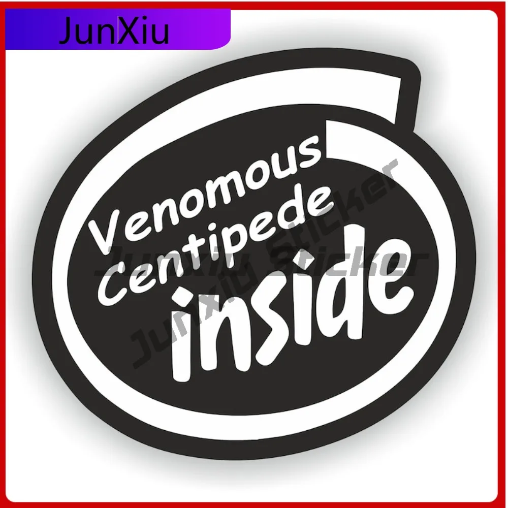 

Venomous Centipede Stylish Car Waterproof Decal Vinyl Resistant Unique Laptop UV Vinyl Car Stickers Trendy Decals Waterproof