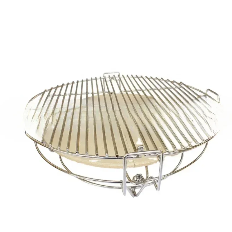 

Stainless Accessory Bbq Grill Wire Mesh Kamado Parts Barbecue Tool Divide& Conquer Cooking System