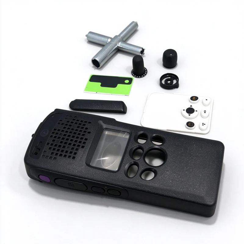XTS2500 XTS2500I Model 2 M2 Replacement Housing Shell Repair Kit, Limited Keypad Front Case for Portable Two Way Radio