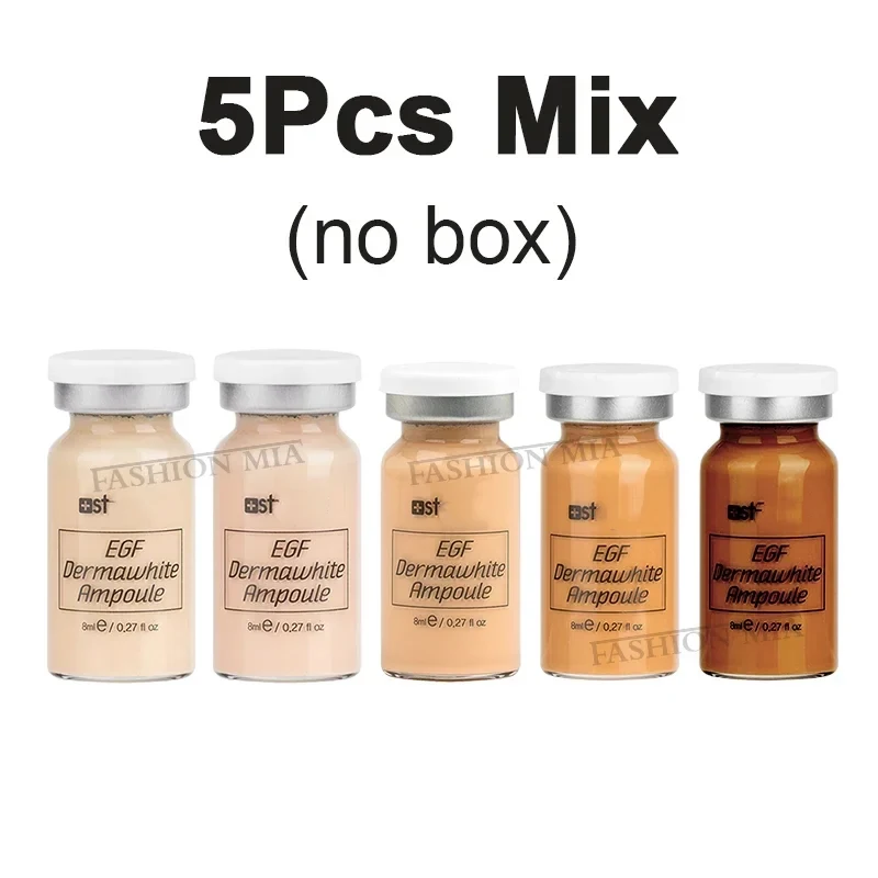 Korea Face 8ml Aufhellende BB-Creme Anfänger-Starterset Niacinamid/Peptid Faltenbekämpfende BB-Creme Hautpflege-Serum Schönheit
