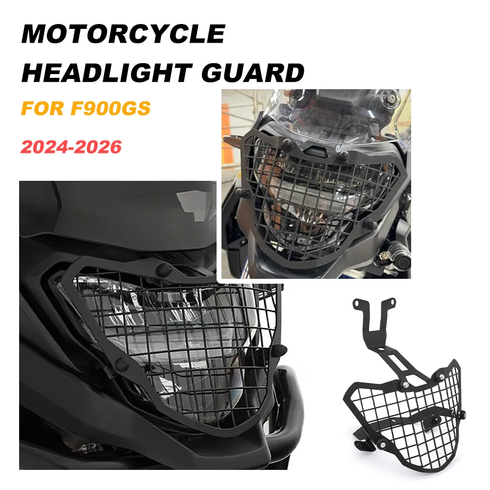 

Headlight Protector Kit Head Lights Grille Guard Cover Lamp Protection Grille Cover For BMW F900GS 2026 F900 GS 2025 2024