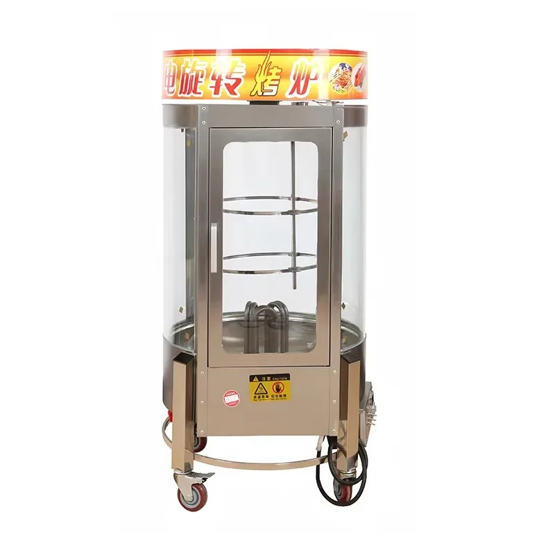 Horno Eléctrico Comercial Grande para Asar Cerdo, Pollo, Pato, Equipo para Asados Chinos