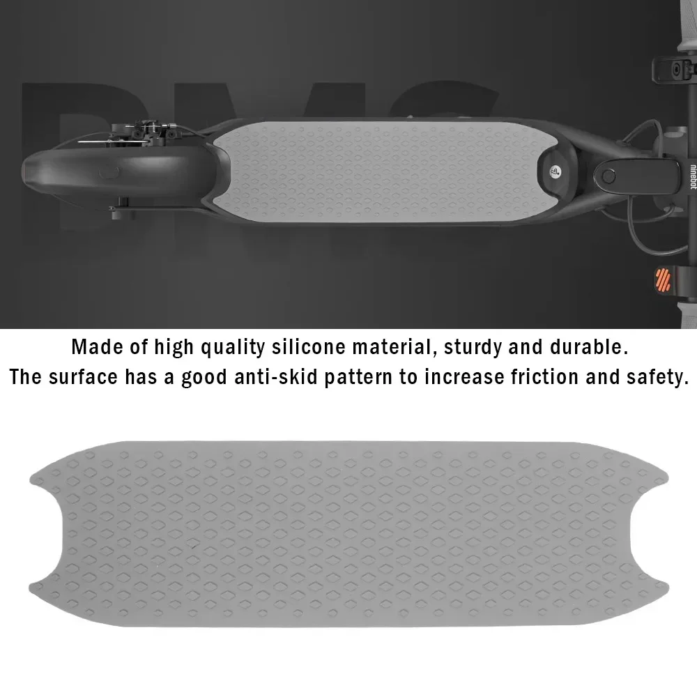 Silicone Foot Pad for Segway Ninebot F20 F30 F40 Electric Scooter Foot Mat F Series Skateboard Pedal Cover Pad