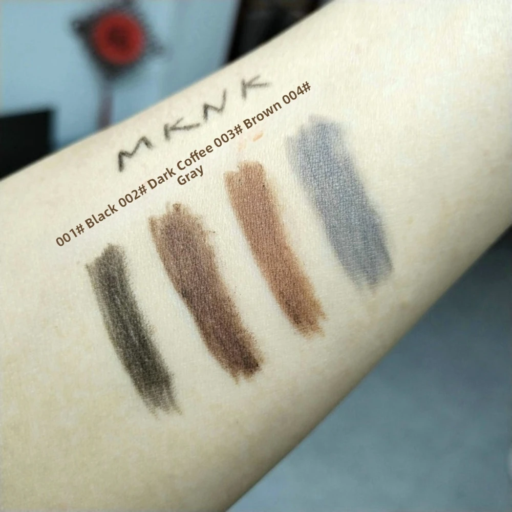Natural Double-Ended Eyebrow Pencil Waterproof Long Lasting Eyebrow Tool Matte Finish Sweat Proof Makeup Pen Daily Makeup